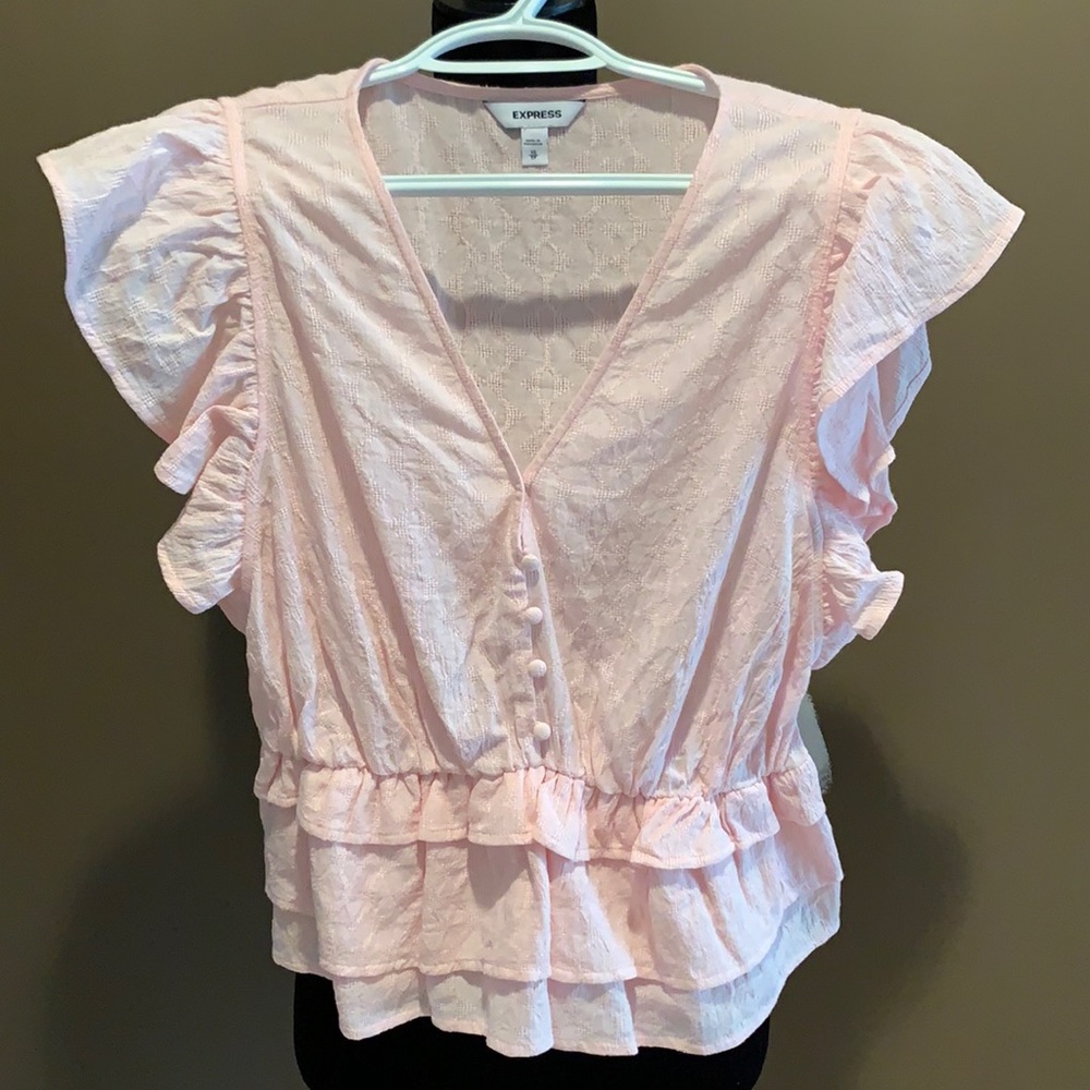 Ruffle Express blouse